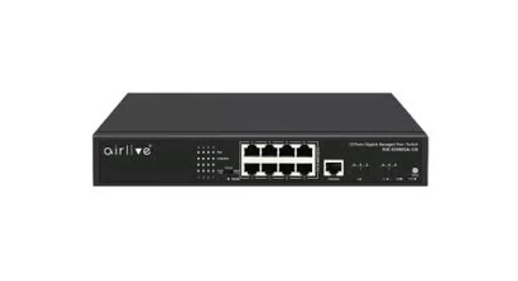Airlive Poe-gsh802m-120 120w Managed Gigabit Poe+ Switch User Guide