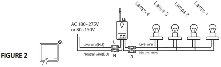 V-TAC VT-5129 WiFi Receiver - fig2