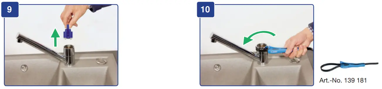 BLANCOANTAS HD, BLANCOANTAS ND Mixer Tap-fig12