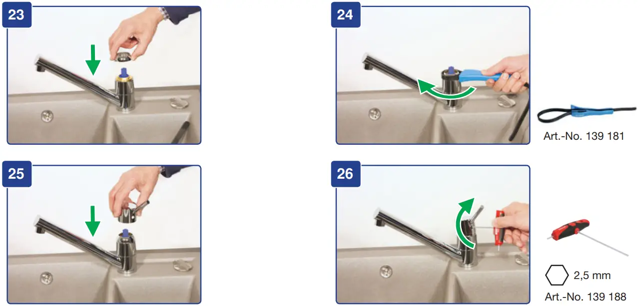 BLANCOANTAS HD, BLANCOANTAS ND Mixer Tap-fig16