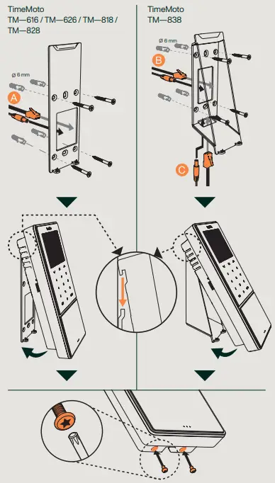 Mounting your device