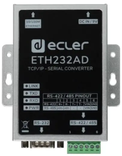 ecler-ETH232AD-TCP-IP-Serial-Converter-product