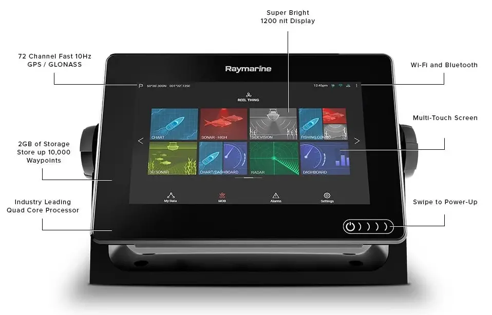 Raymarine Axiom 7 Fish Finder (1)