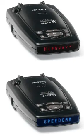 ESCORT-9500i X-Passport-GPS-Instruction-fig-1