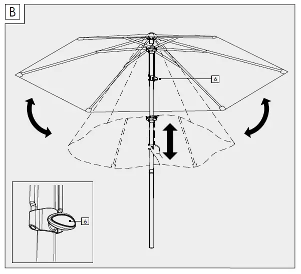 LIVARNO-Home-Parasol-Beige-Instruction-FIG-2