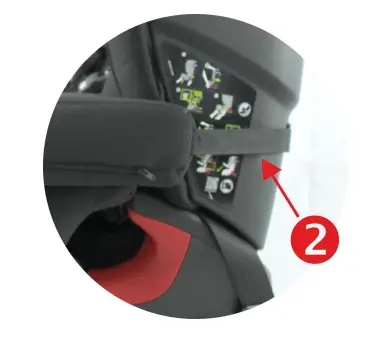 Hernik IPAI LGT Lightweight Child Car Seat Using the optional accessories