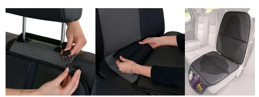 Hernik IPAI LGT Lightweight Child Car Seat Using the optional accessories