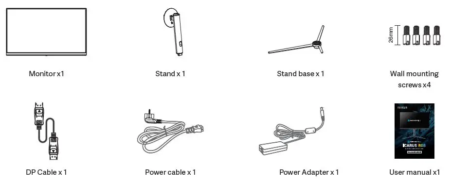 NEWSKILL-ICARUS-RGB-24-5-Inch-FHD-Resolution-Gaming-Monitor-fig-1