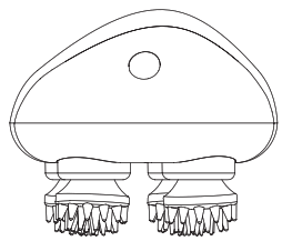 breo Scalp Mini and Body Massager - fig