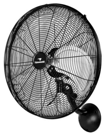 TORNADO HI FAN 16WMPRO 1P 16 Inch Pro Metal Oscillating Wall Fan
