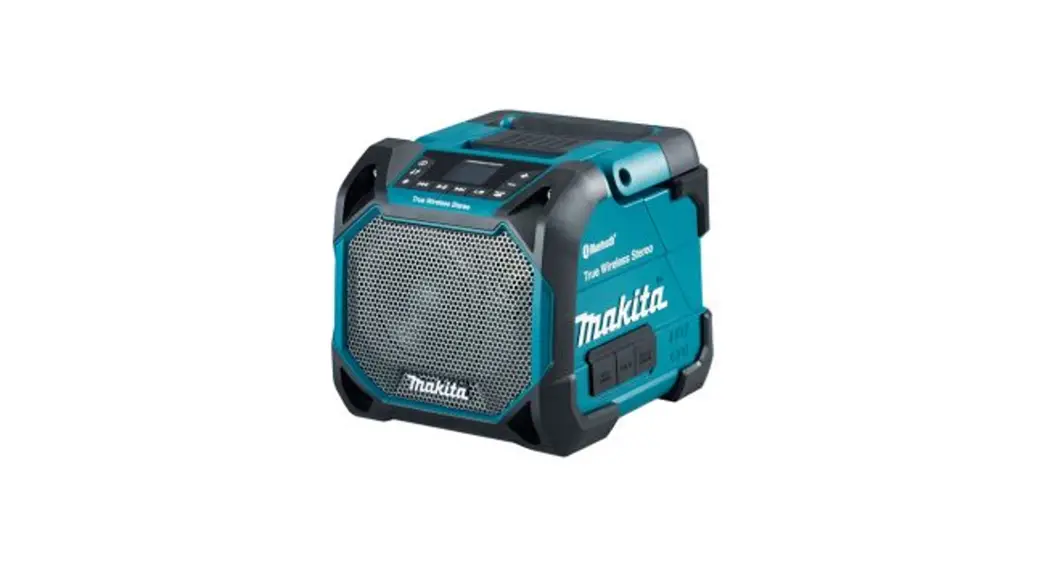 Makita Dmr203 Cordless Job Site Speaker Instruction Manual