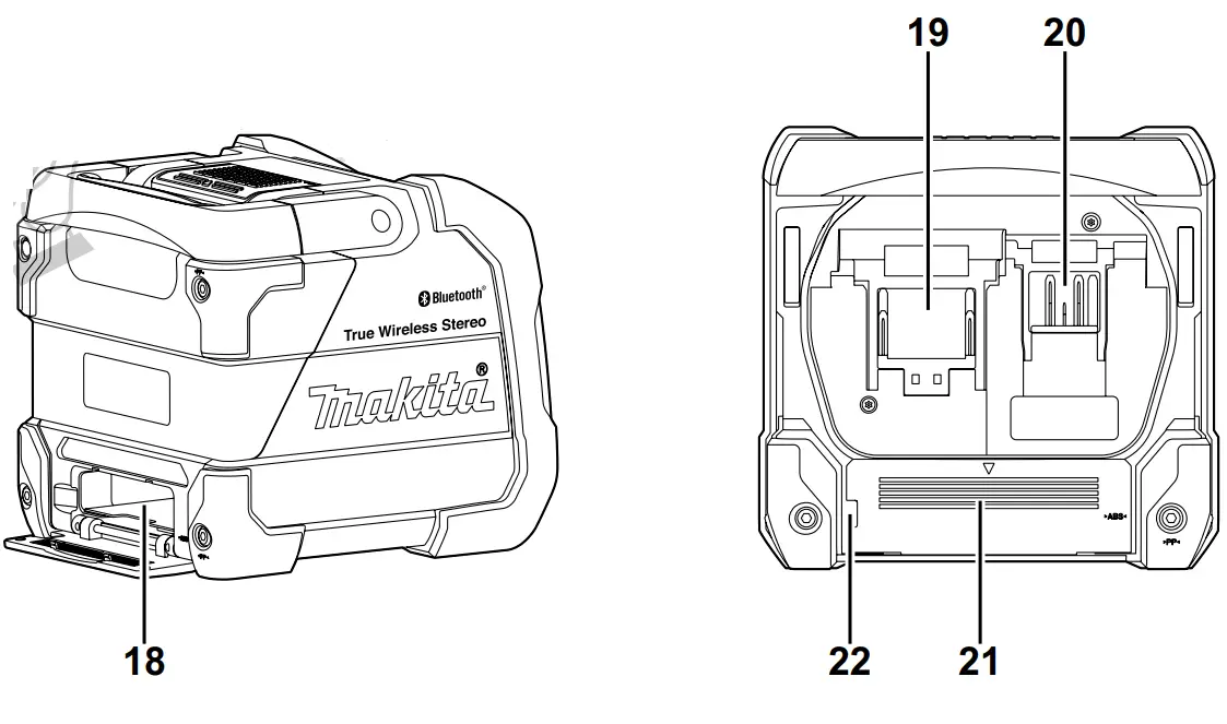 makita DMR203 Cordless Job Site Speaker-fig2