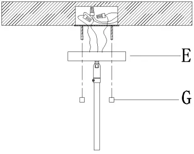 Uolfin 5-Light Matte Gold Contemporary Chandelier a08