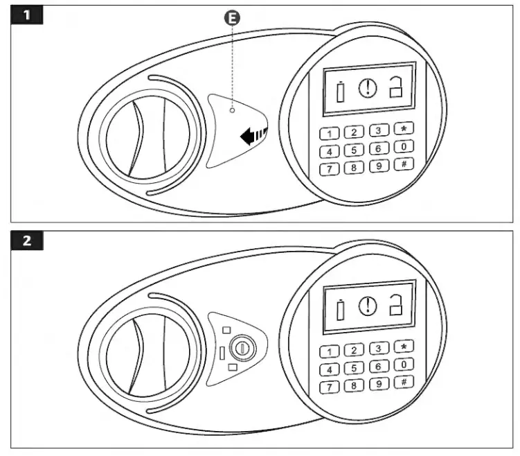 amazon basics B00UG9HB1Q Steel Security Safe and Lock Box - fig1