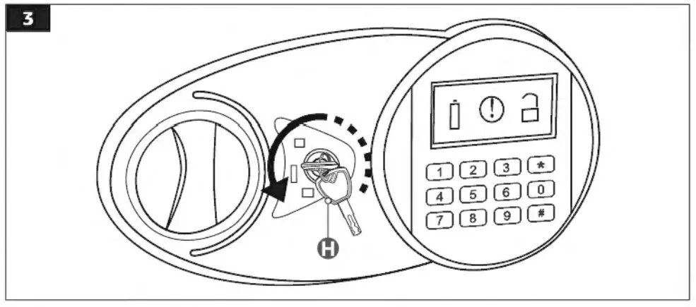 amazon basics B00UG9HB1Q Steel Security Safe and Lock Box - fig2