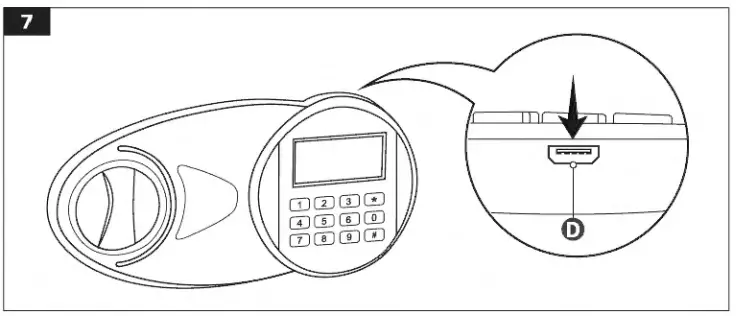 amazon basics B00UG9HB1Q Steel Security Safe and Lock Box - fig5