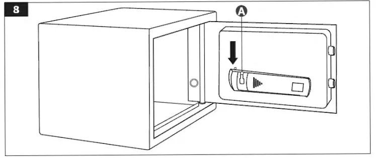 amazon basics B00UG9HB1Q Steel Security Safe and Lock Box - fig6