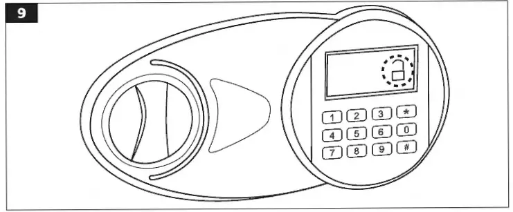 amazon basics B00UG9HB1Q Steel Security Safe and Lock Box - fig7
