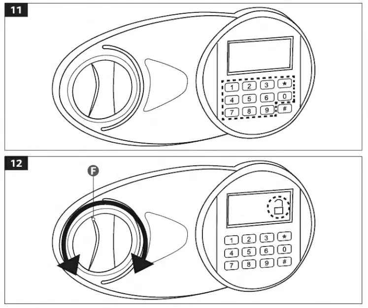 amazon basics B00UG9HB1Q Steel Security Safe and Lock Box - fig9