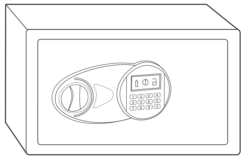 amazon basics B00UG9HB1Q Steel Security Safe and Lock Box