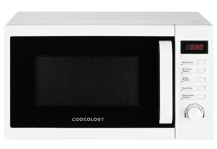 COOKOLOGY-CFSDI20LWH-20L-Freestanding-Digital-Microwave-Oven