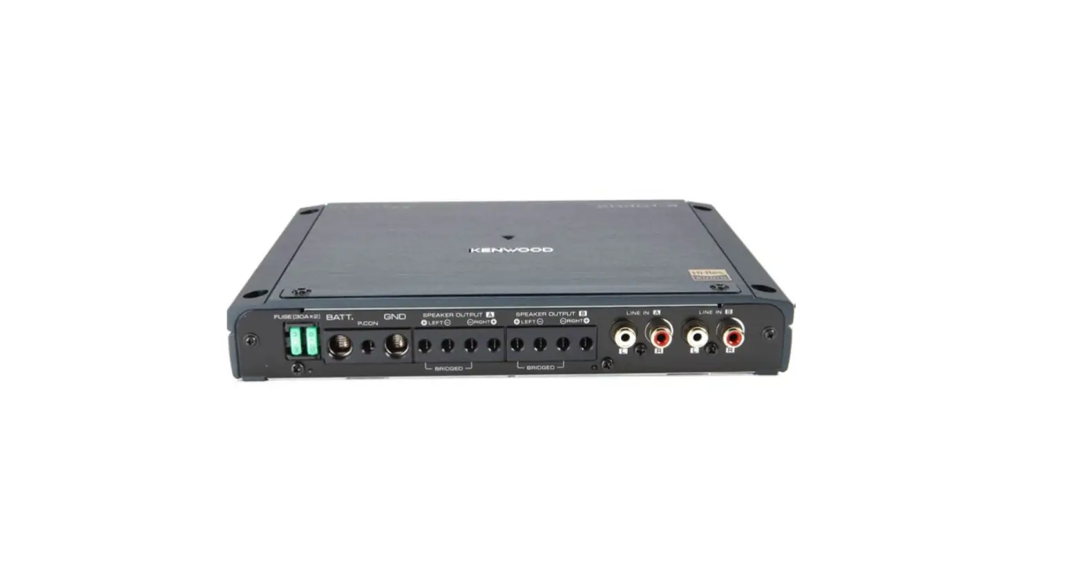 Kenwood Xr401-4, Xh401-4 Class D Four Channel Power Amplifier Instruction Manual