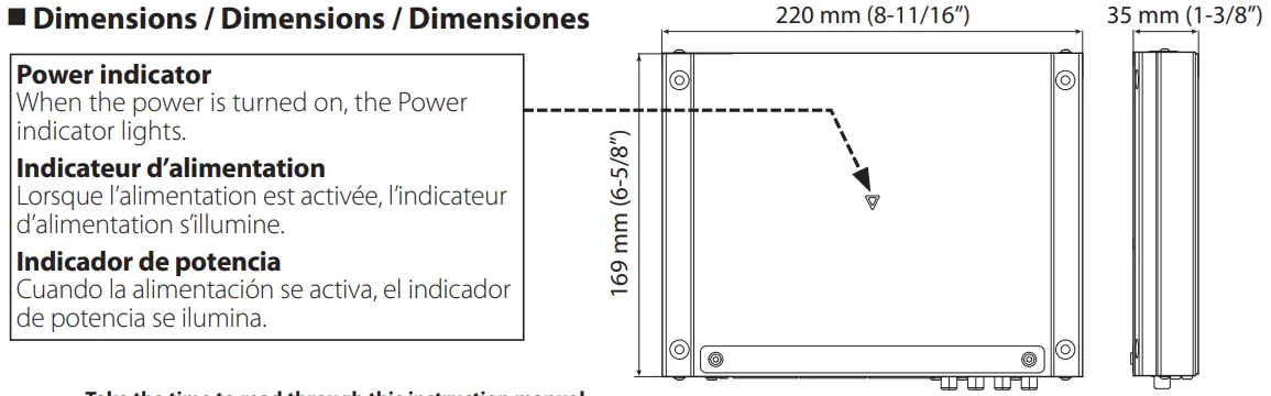 KENWOOD-XR401-4,-XH401-4-Class-D-Four-Channel-Power-Amplifier-FIG 2