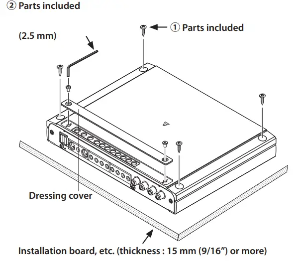 KENWOCOD-XR401-4,-XH401-4-Class-D-Four-Channel-Power-Amplifier-FIG 4