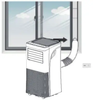 GYMAX GYM09408 Portable Air Conditioner - Figure 6