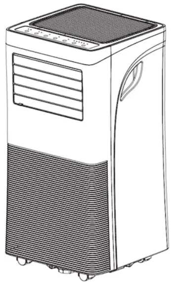 GYMAX GYM09408 Portable Air Conditioner