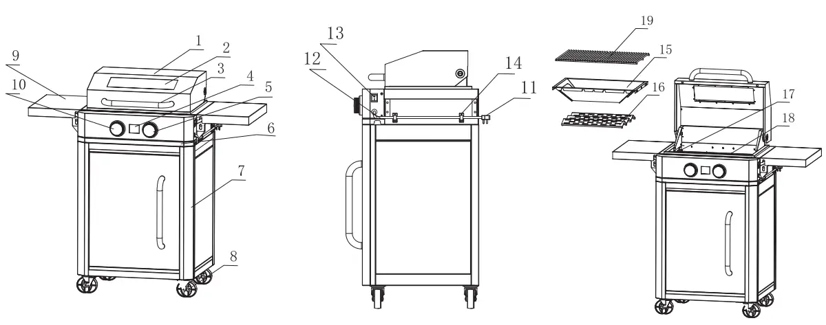 Gasmate-BQE303-Paragon-Digital-Electric-BBQ-fig-2