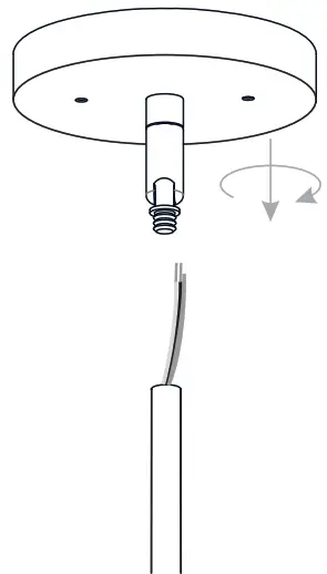 QUOIZEL QPP5611MBK Piccolo 1 Light 13 Inch Mini Pendant Ceiling Light - Figure 4