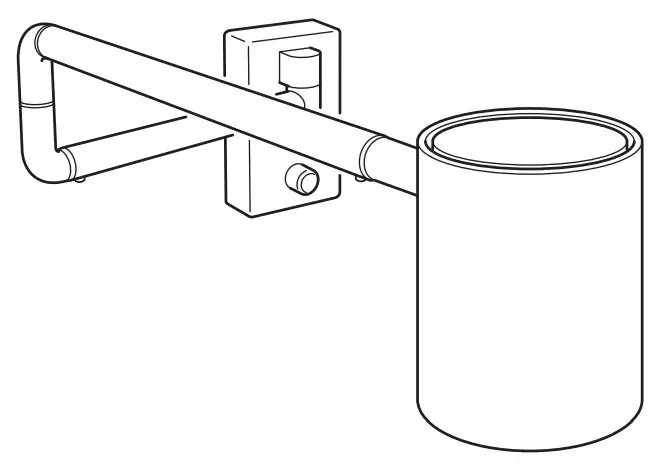 IKEA NYMANE Wall Lamp with Swing Arm -