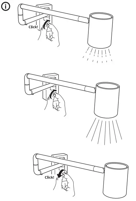 IKEA NYMANE Wall Lamp with Swing Arm - 13