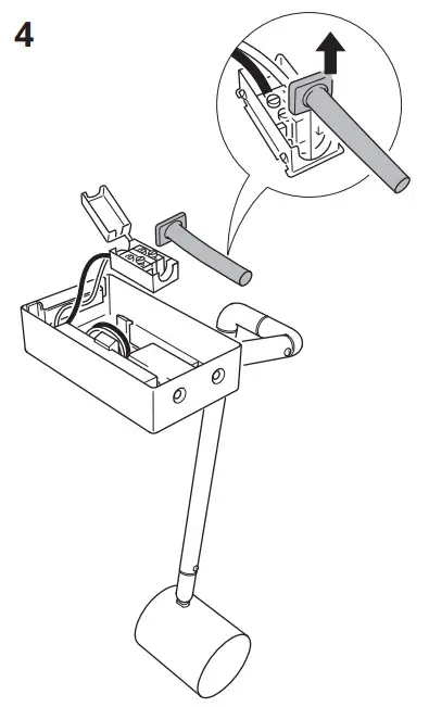 IKEA NYMANE Wall Lamp with Swing Arm - 5