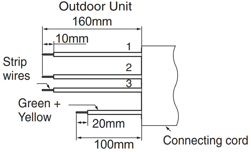 Detail of Cutting the Connecting Cord
