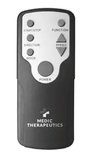 MEDIC TERAPEITICS 200552053 Electronic Stepper - REMOTE CONTROL