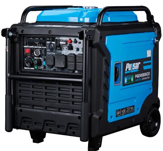 PULSAR PGD95BiSCO 9500 Watt Dual Fuel Inverter Generator