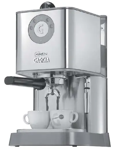 GAGGIA Baby Twin Semi Automatic Espresso Machine - Cover