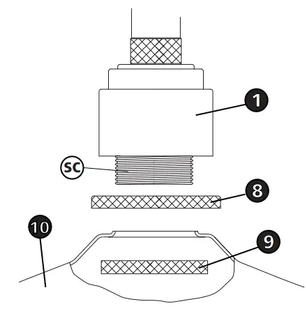 HINKLEY 10382GW-Foundry-Classic-1-Light-12-Inch-Gloss-White-Outdoor-Hanging-Barn-Light-FIG- (3)