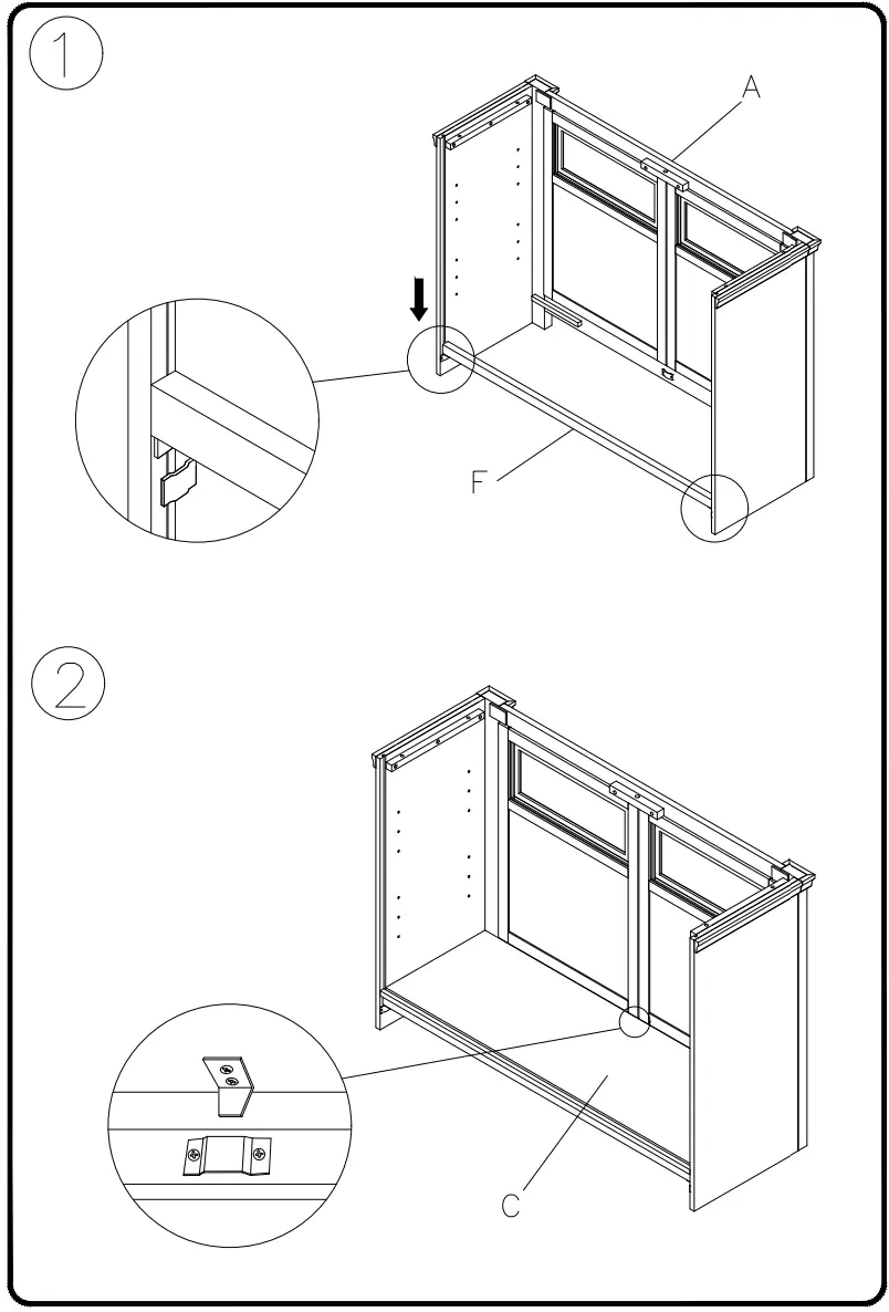 ASHLEY W647-28 Bolanburg 50 Inch TV Stand - fig 3