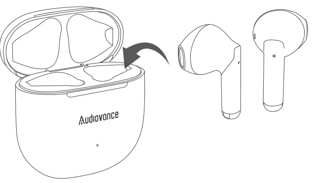 Audiovance NT301 True Wireless Earbuds Bluetooth 5 2 Ear Buds - Fig 10
