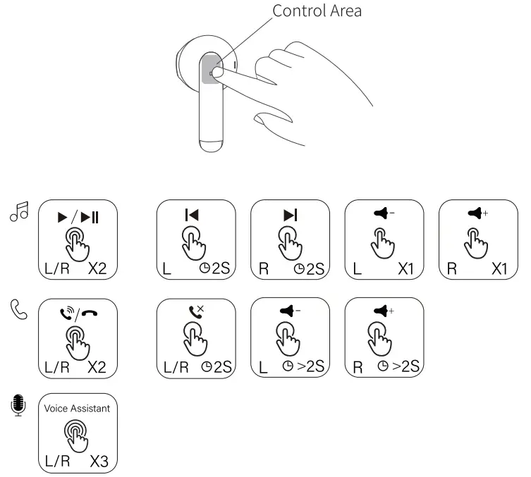 Audiovance NT301 True Wireless Earbuds Bluetooth 5 2 Ear Buds - Fig 9