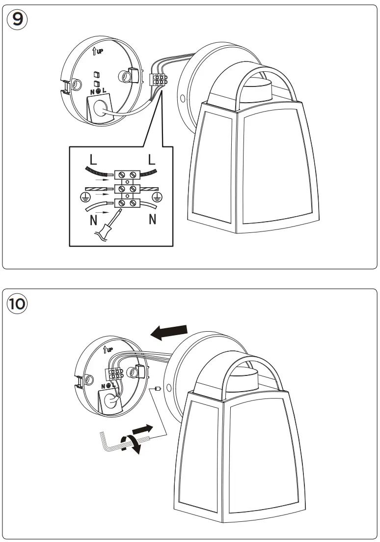 LUTEC 5273702012 Kelsey Outdoor Wall Lamp - fig 4