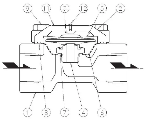 MIYAWAKI DC1 Balanced Pressure Thermostatic Steam Trap - 1