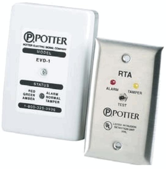 POTTER EVD 1 Electronic Vibration Detector System