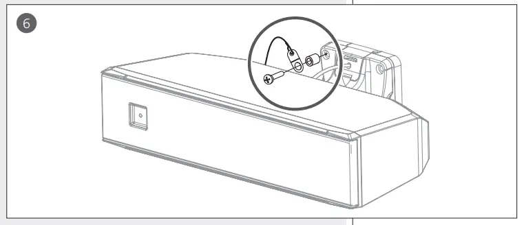 RCF MF 33EN Two Way Passive Ceiling Speaker - LOW IMPEDANCE CONNECTION 13