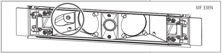 RCF MF 33EN Two Way Passive Ceiling Speaker - speaker connections
