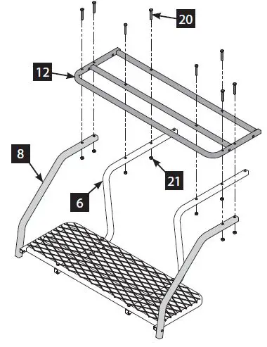 RIVERS-EDGE-RE649-18-Foot 2-Man-Ladder-Stand-4
