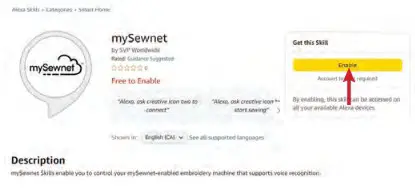 PFAFF Creative Icon 2 Voice Control - Amazon Alexa 6